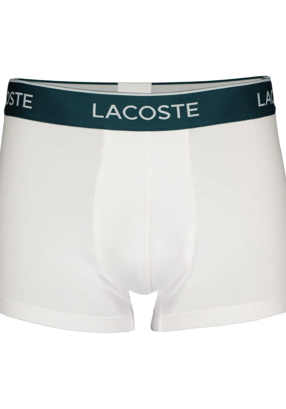Lacoste Boxer Trunks (3-pack), heren boxers kort, zwart, wit en grijs