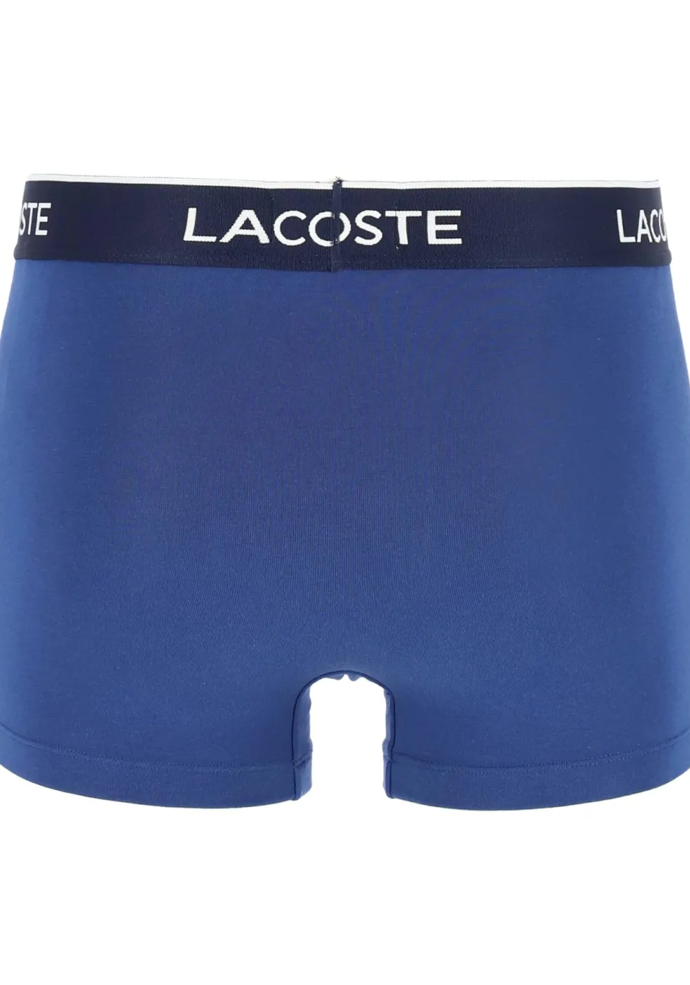 Lacoste Boxer Trunks (3-pack), heren boxers kort, blauw en rood