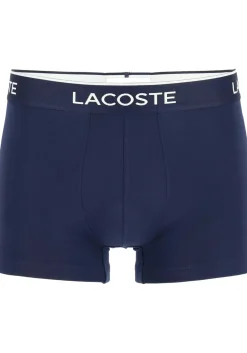 Lacoste Boxer Trunks (3-pack), heren boxers kort, blauw en rood