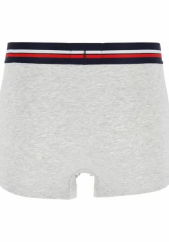 Lacoste Boxer Trunks (3-pack), heren boxers kort, rood, grijs en blauw