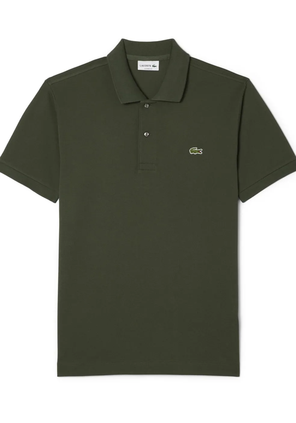 Lacoste Classic Fit polo, army groen
