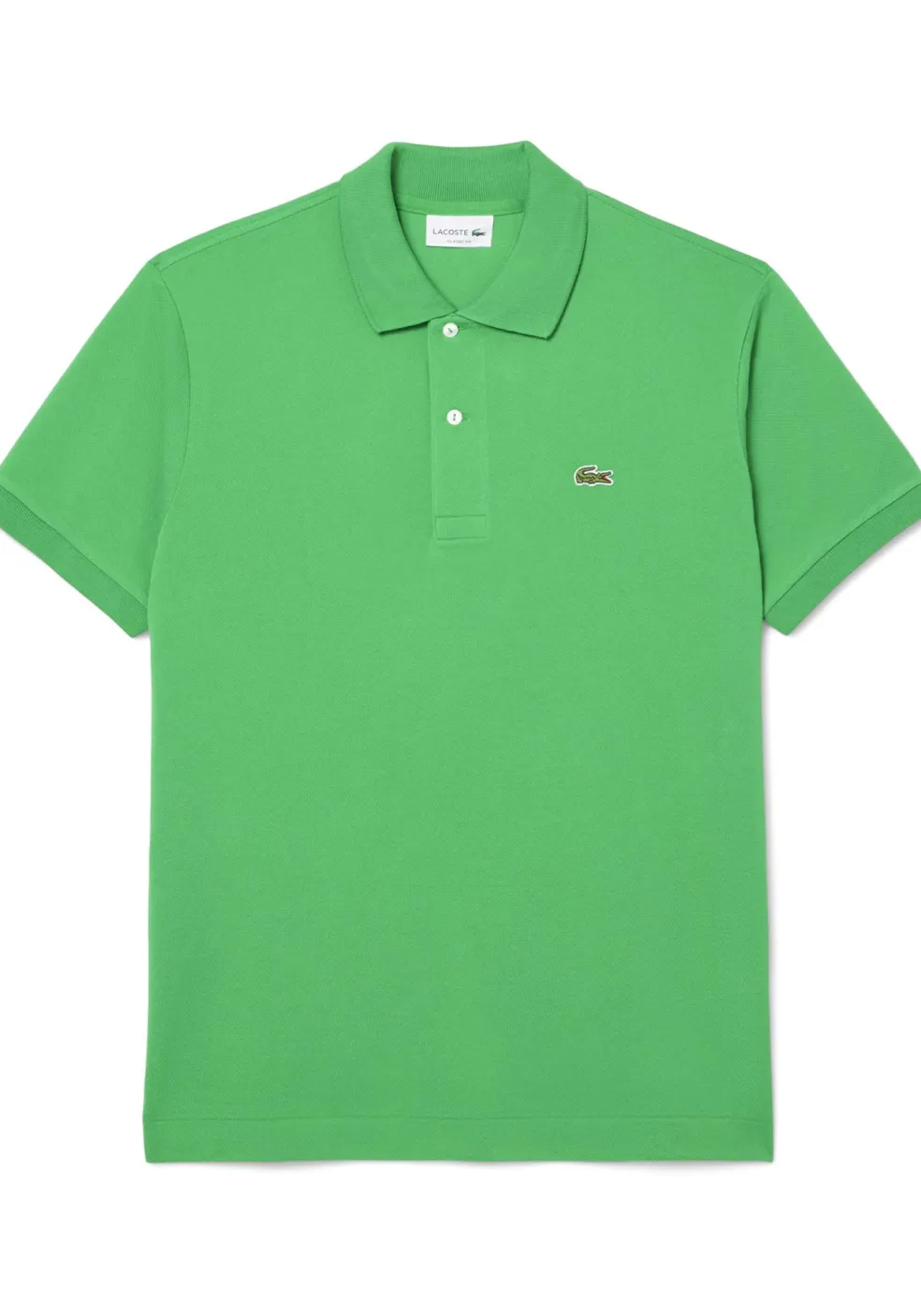 Lacoste Classic Fit polo, calathea groen