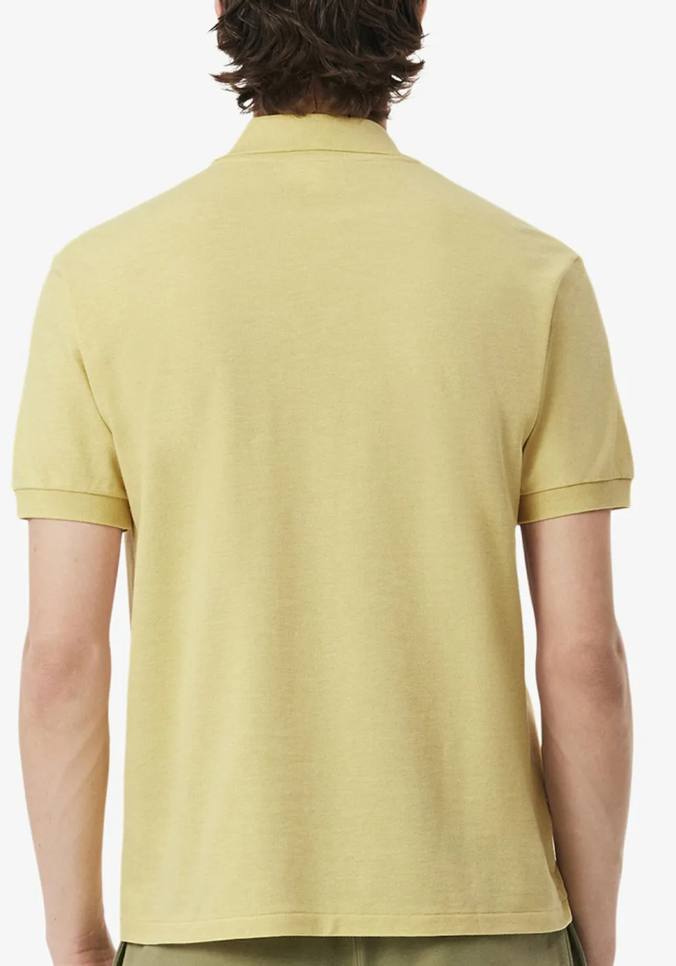 Lacoste Classic Fit polo, geel melange
