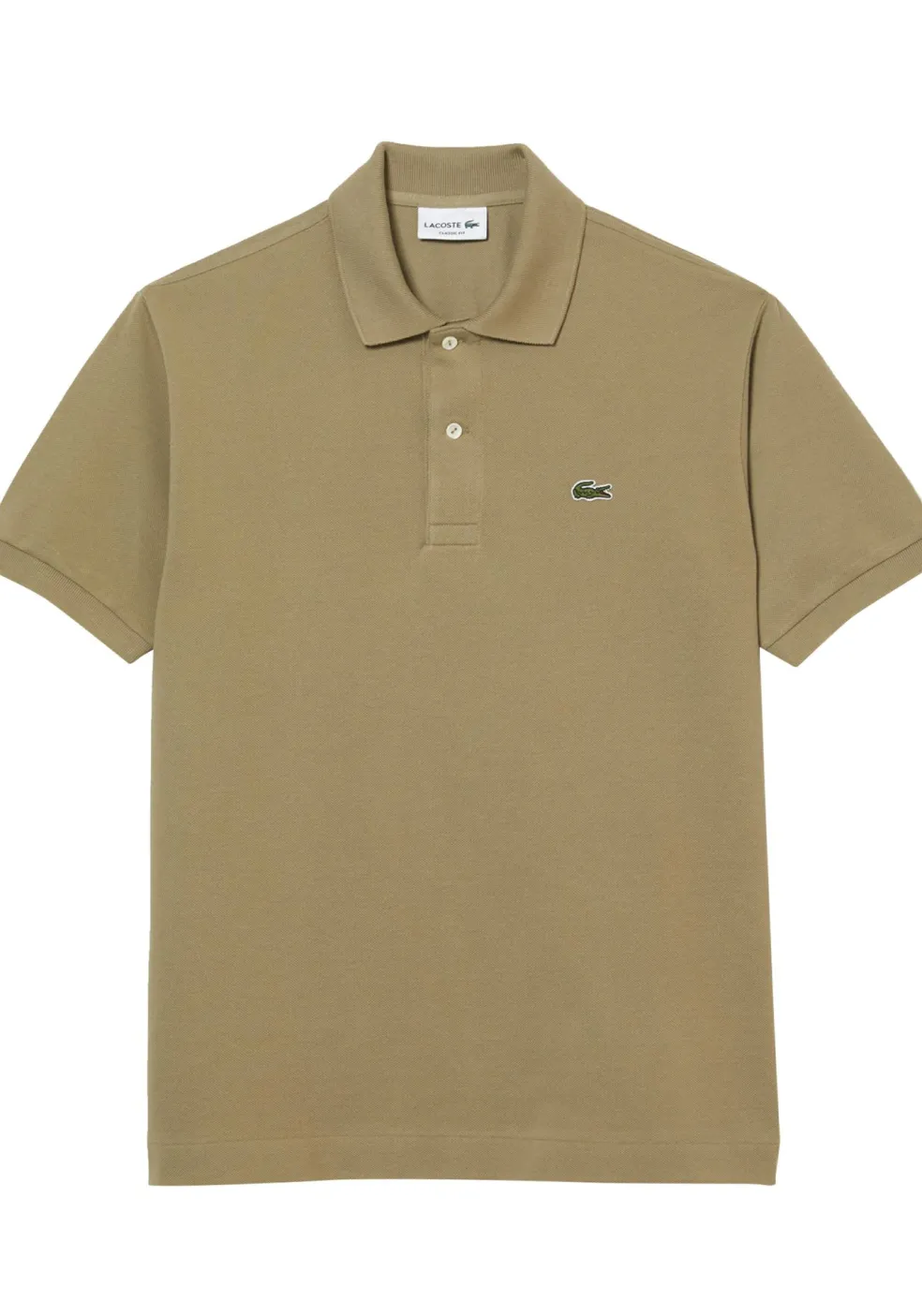 Lacoste Classic Fit polo, kaki
