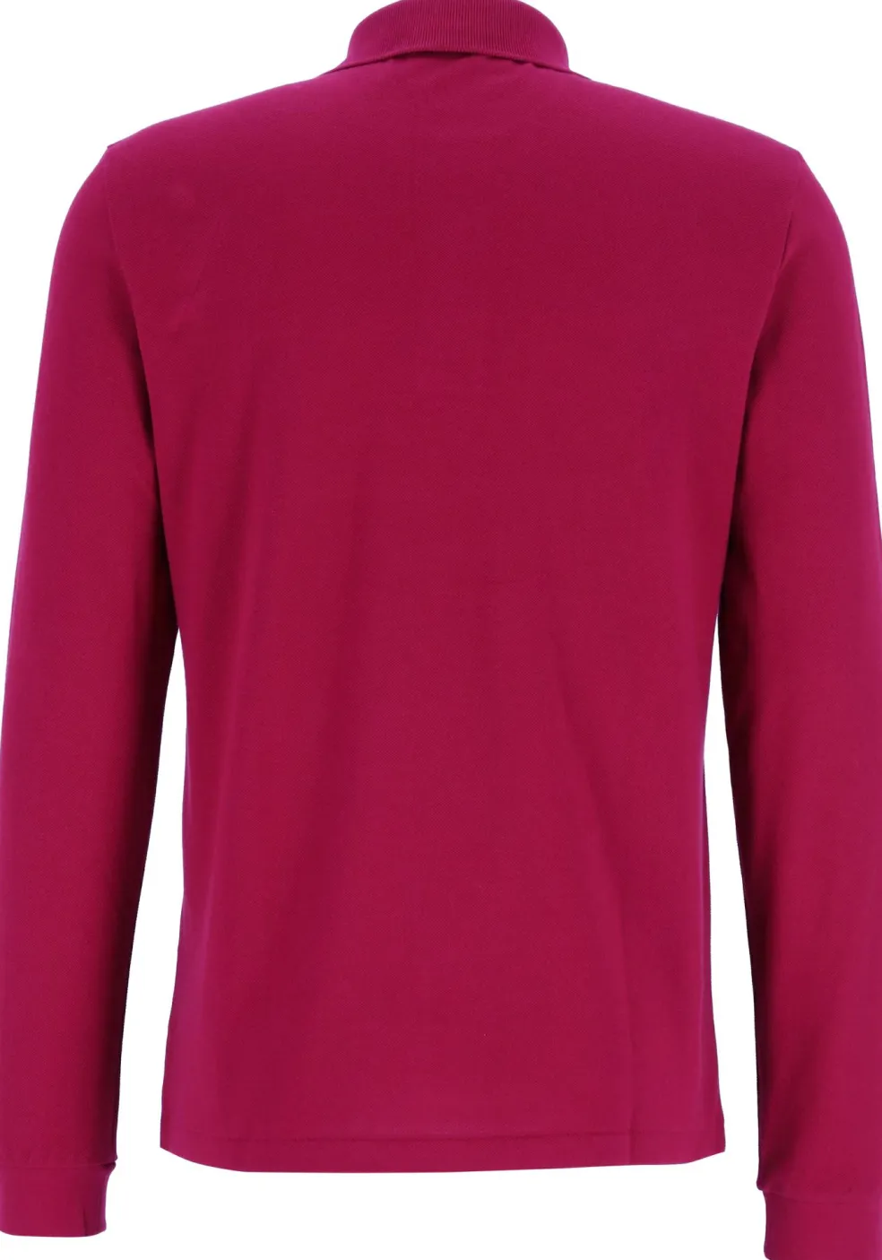 Lacoste Classic Fit polo lange mouw, bordeaux rood