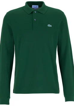 Lacoste Classic Fit polo lange mouw, groen