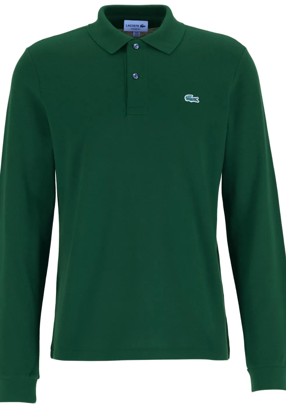Lacoste Classic Fit polo lange mouw, groen