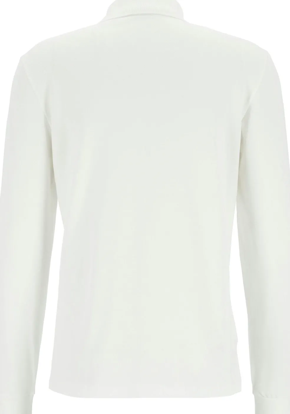 Lacoste Classic Fit polo lange mouw, wit