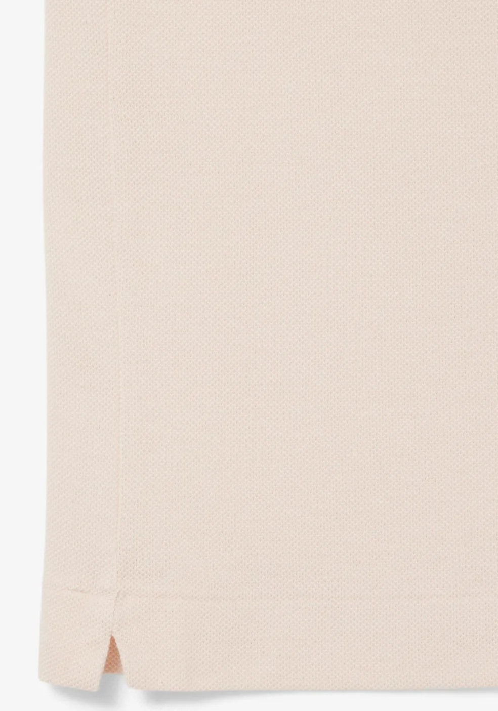 Lacoste Classic Fit polo, licht zalmroze