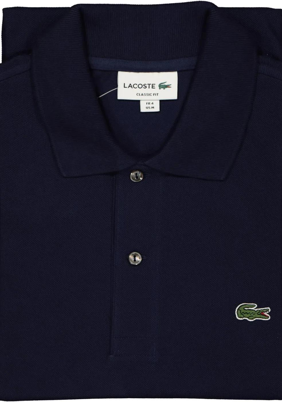 Lacoste Classic Fit polo, marine blauw