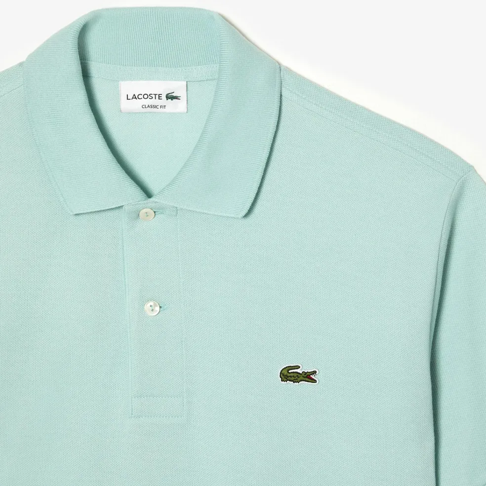 Lacoste Classic Fit polo, mint groen