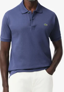 Lacoste Classic Fit polo, primula blauw