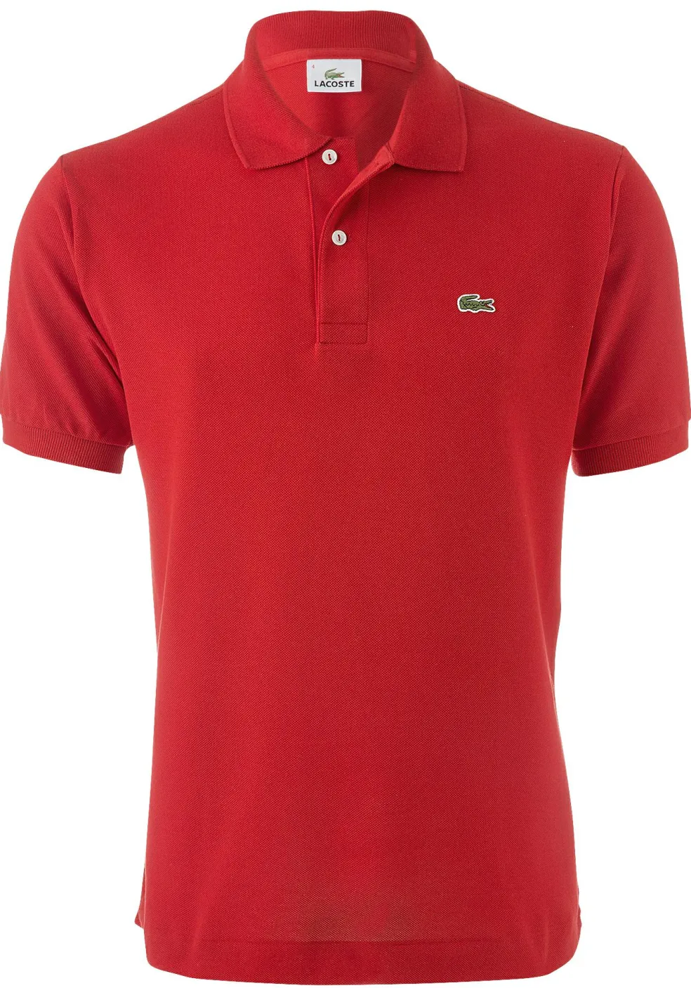 Lacoste Classic Fit polo, rood