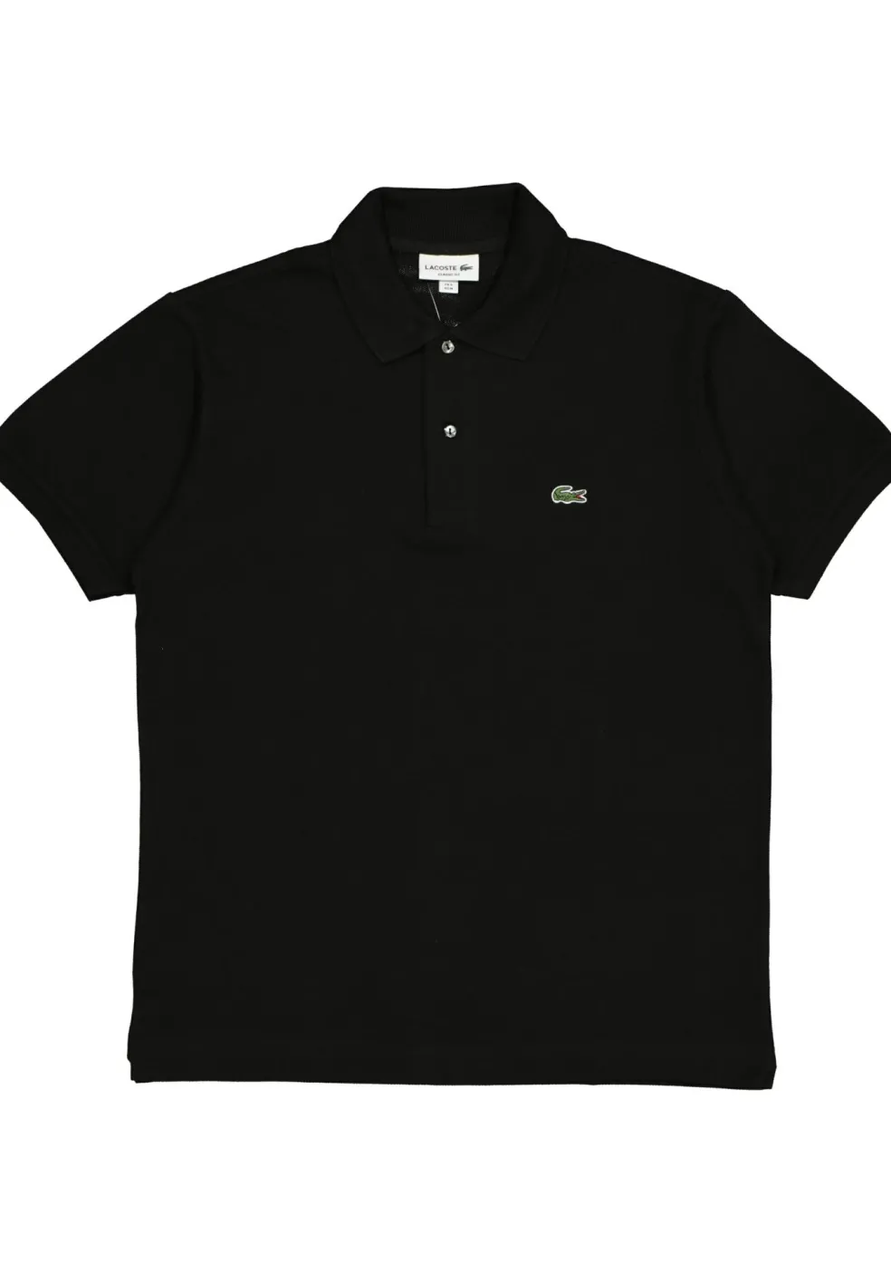 Lacoste Classic Fit polo, zwart