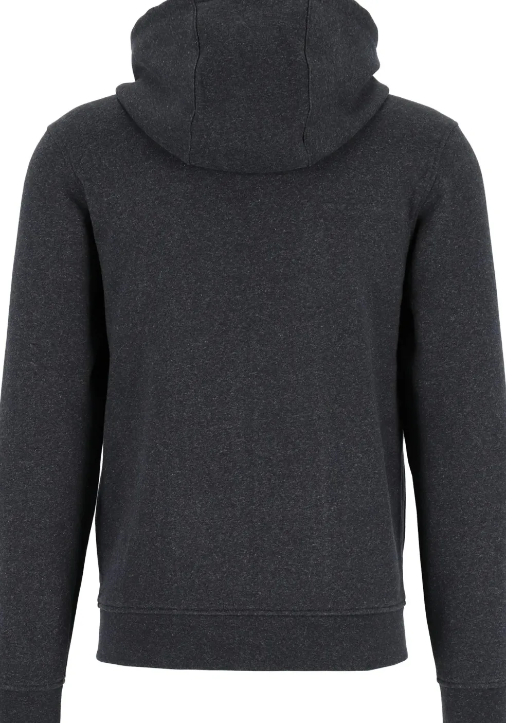 Lacoste heren hoodie sweatvest, met rits, antraciet grijs