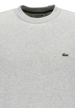 Lacoste heren sweatshirt, lichtgrijs melange