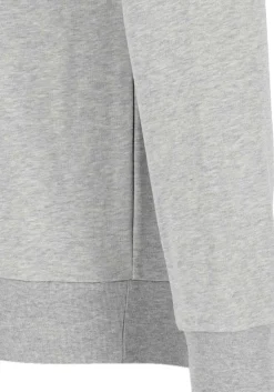 Lacoste heren sweatshirt, lichtgrijs melange