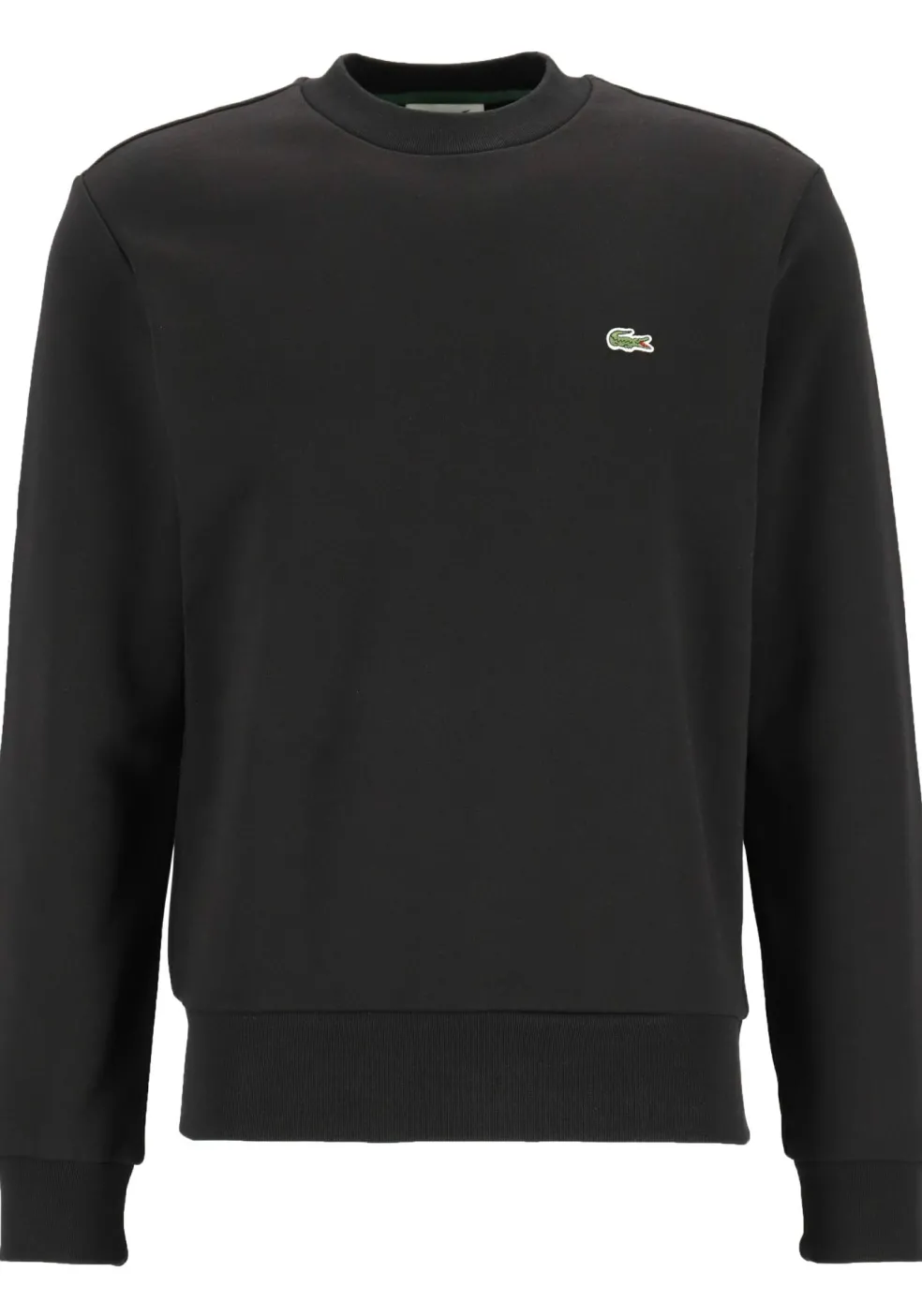Lacoste heren sweatshirt, zwart