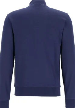 Lacoste heren sweatvest, met rits, navy blauw