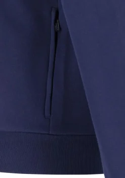 Lacoste heren sweatvest, met rits, navy blauw