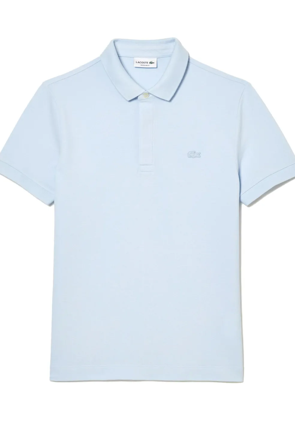 Lacoste Paris Stretch Pique Polo Regular Fit, beekjes blauw