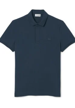 Lacoste Paris Stretch Pique Polo Regular Fit, blauw