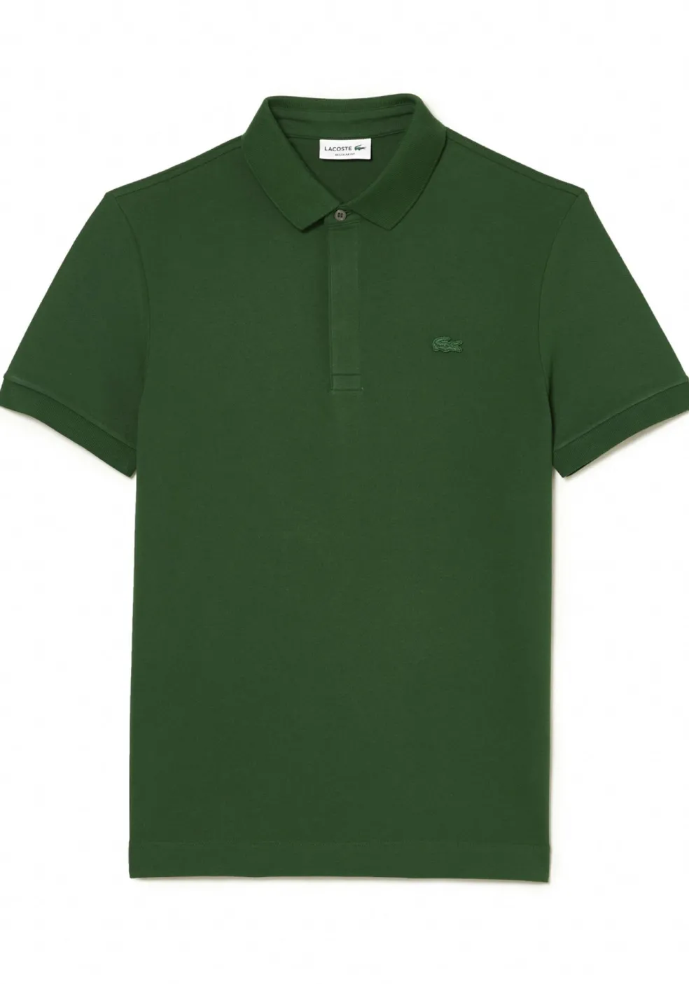 Lacoste Paris Stretch Pique Polo Regular Fit, groen