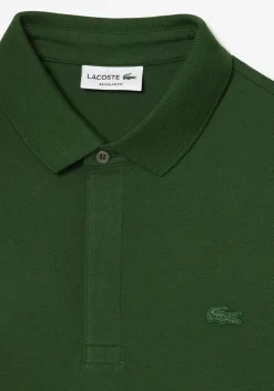 Lacoste Paris Stretch Pique Polo Regular Fit, groen