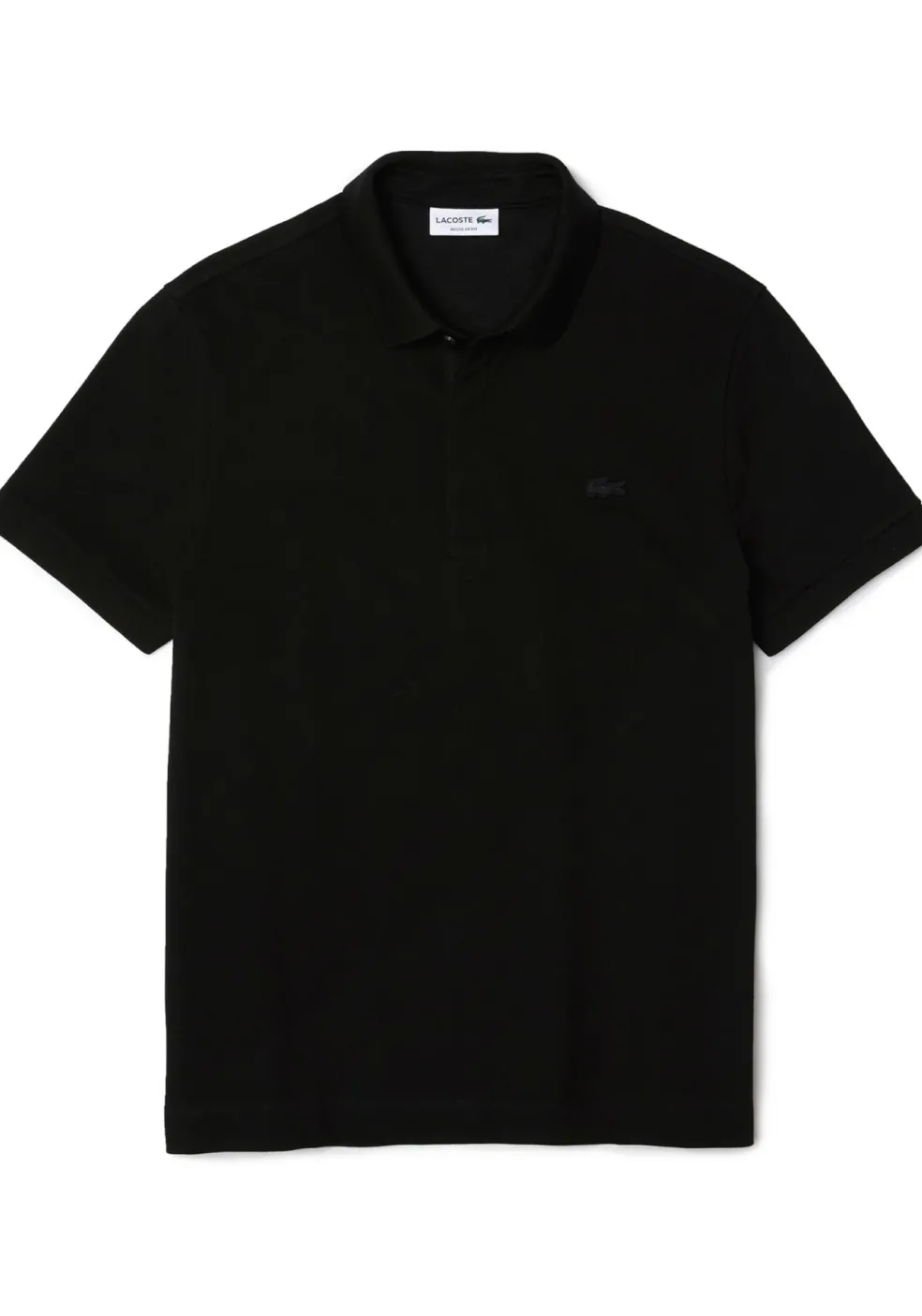 Lacoste Paris Stretch Pique Polo Regular Fit, zwart