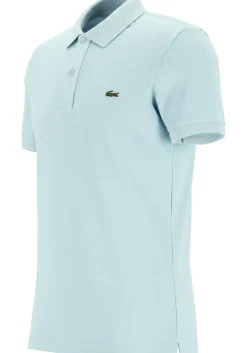 Lacoste Slim Fit polo, beekjes blauw