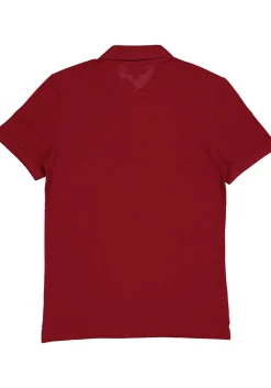 Lacoste Slim Fit polo, bordeaux rood