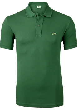 Lacoste Slim Fit polo, donker groen