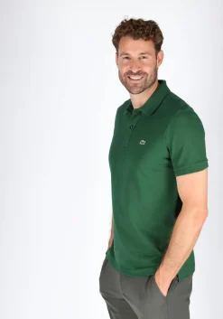 Lacoste Slim Fit polo, donker groen