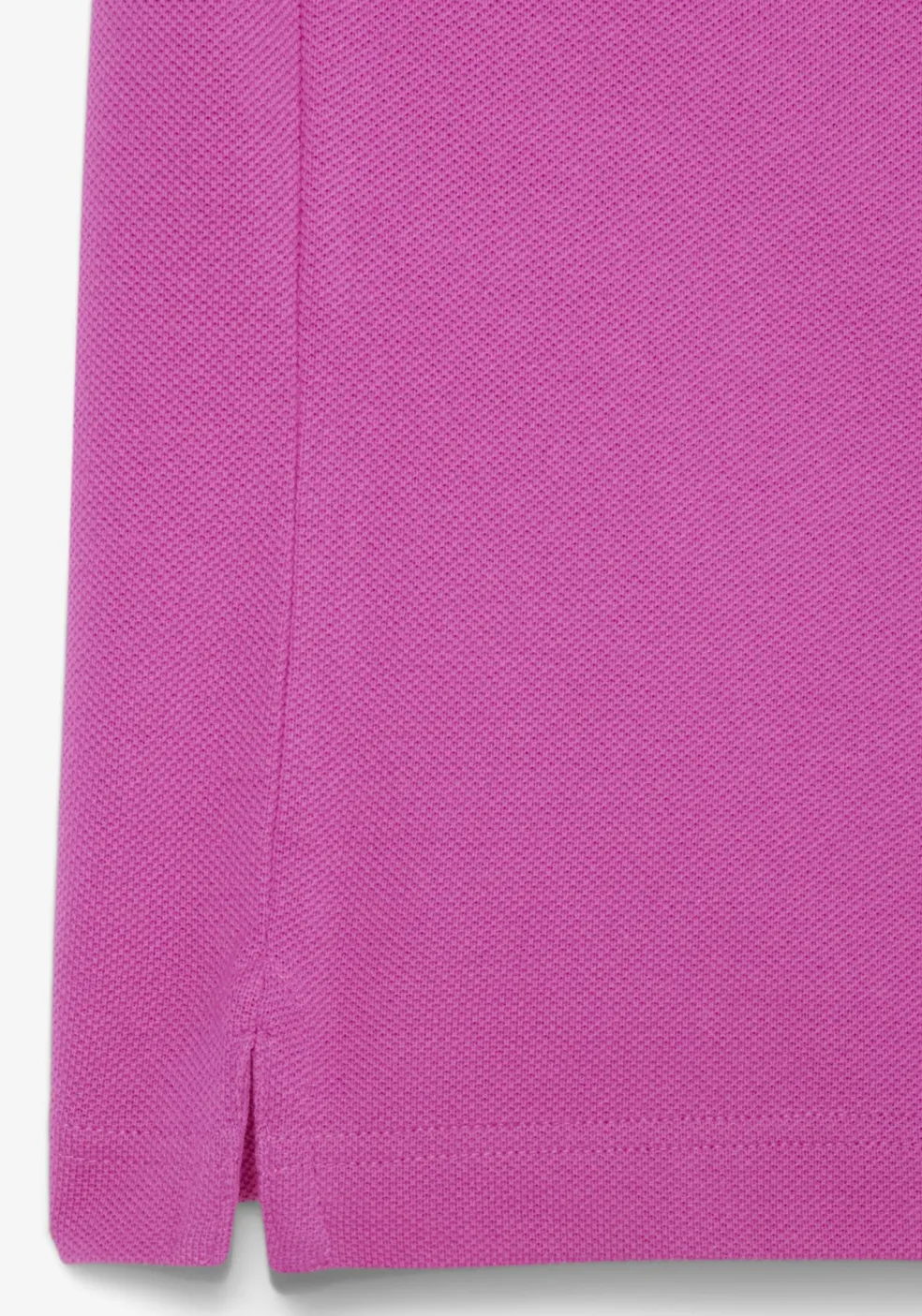 Lacoste Slim Fit polo, malva fuchsia roze