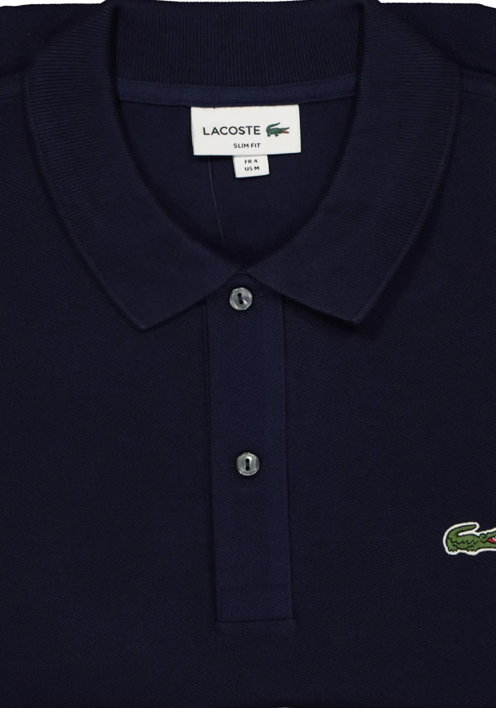 Lacoste Slim Fit polo, marine blauw