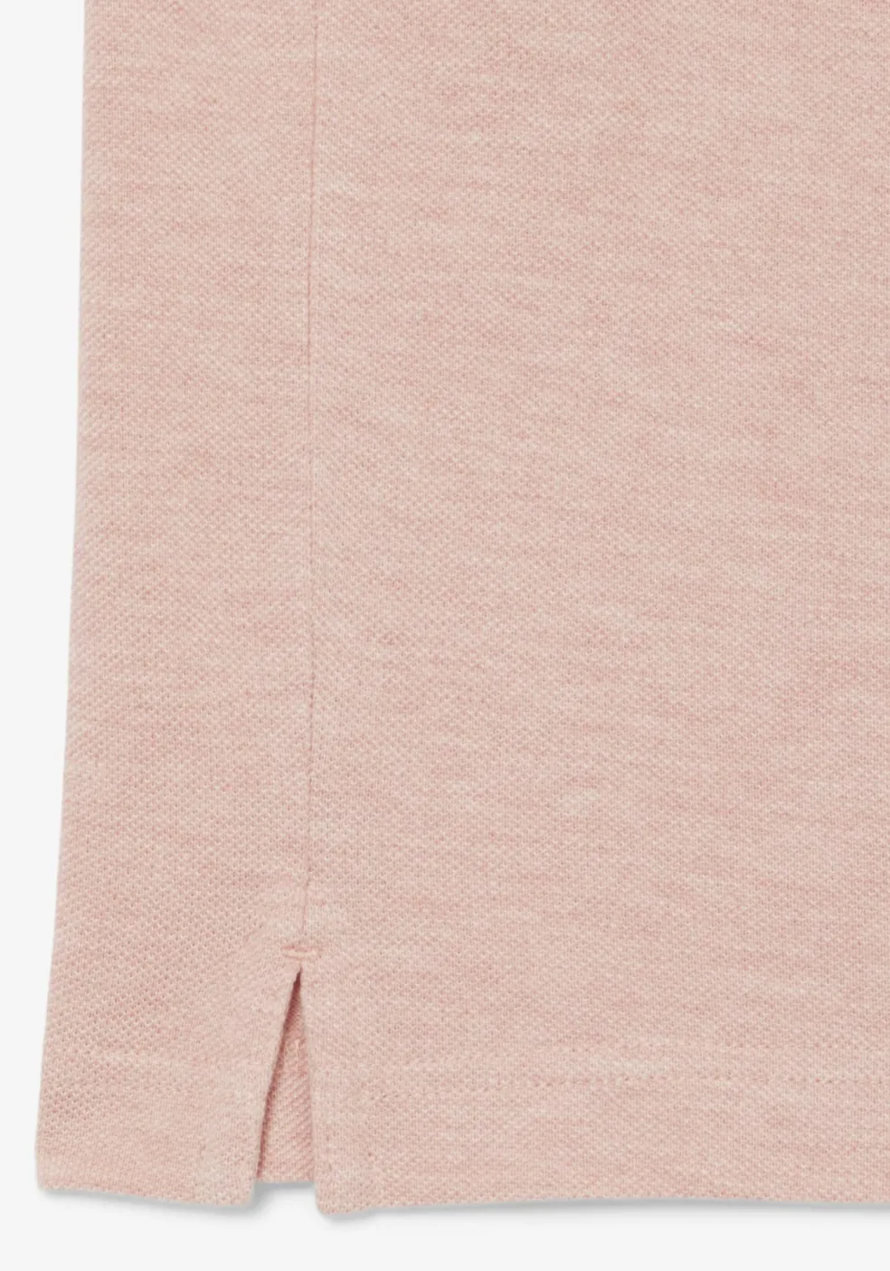 Lacoste Slim Fit polo, roze melange