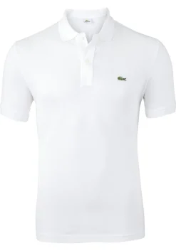 Lacoste Slim Fit polo, wit