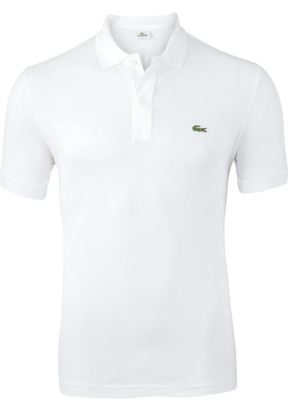 Lacoste Slim Fit polo, wit