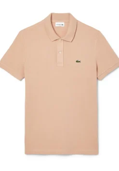 Lacoste Slim Fit polo, zalmroze
