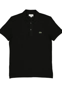 Lacoste Slim Fit polo, zwart