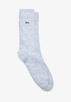 Lacoste sokken (1-pack), grijs melange