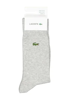Lacoste sokken (1-pack), grijs melange