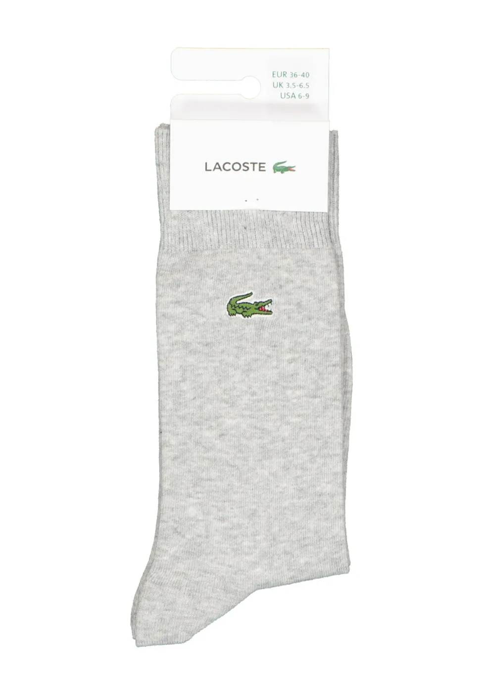 Lacoste sokken (1-pack), grijs melange