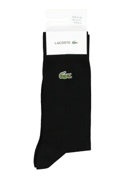 Lacoste sokken (1-pack), zwart