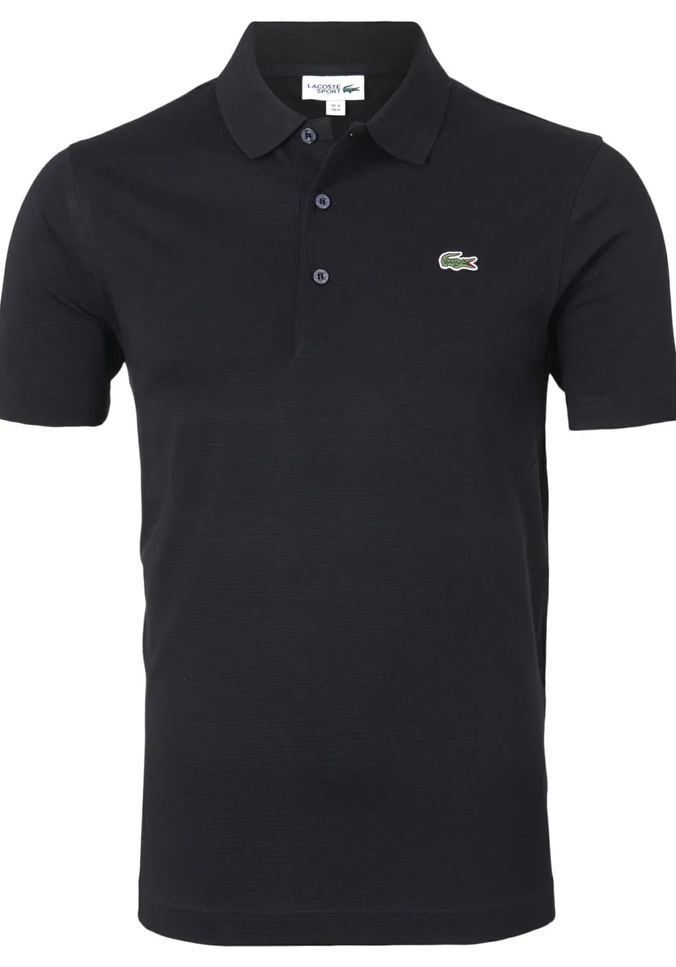 Lacoste Sport polo regular fit stretch, zwart