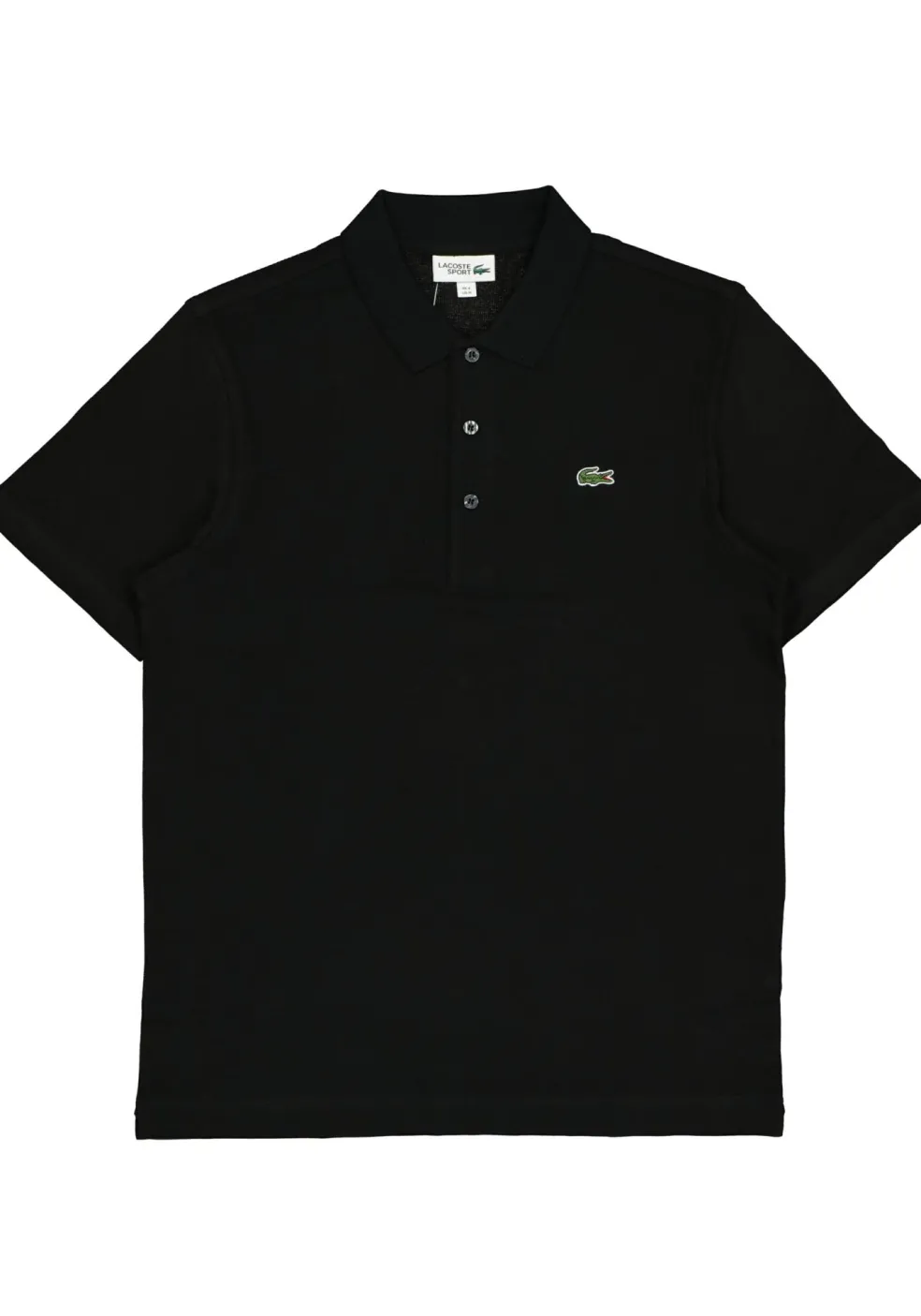 Lacoste Sport polo regular fit stretch, zwart