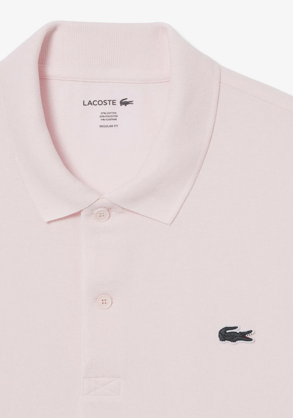 Lacoste Sport Polo Regular Fit stretch, lichtroze