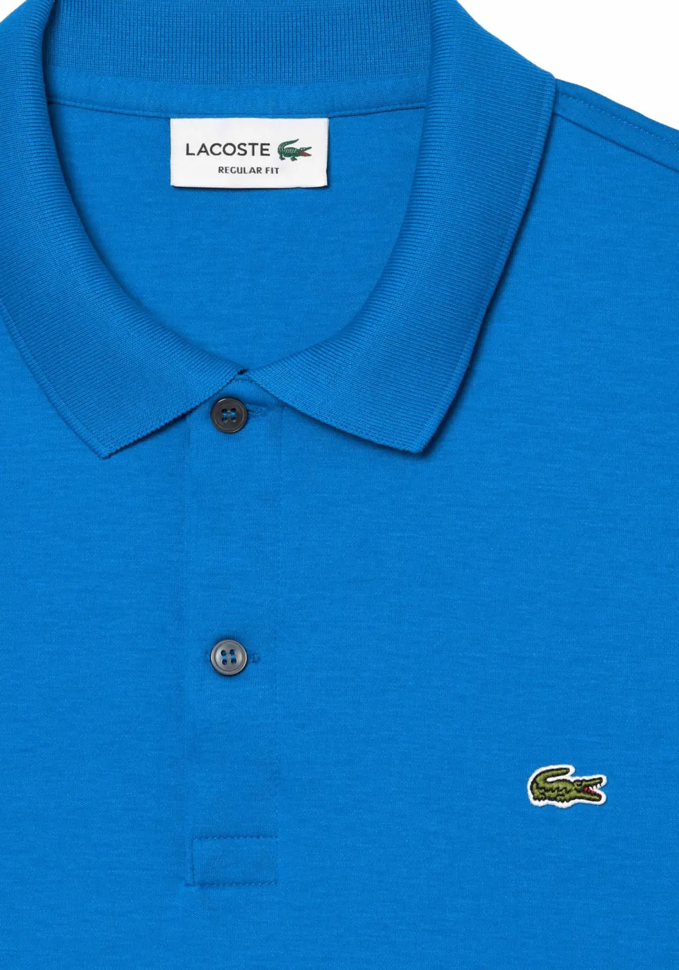 Lacoste Ultra Soft Polo Regular Fit, kobaltblauw