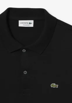 Lacoste Ultra Soft Polo Regular Fit, zwart