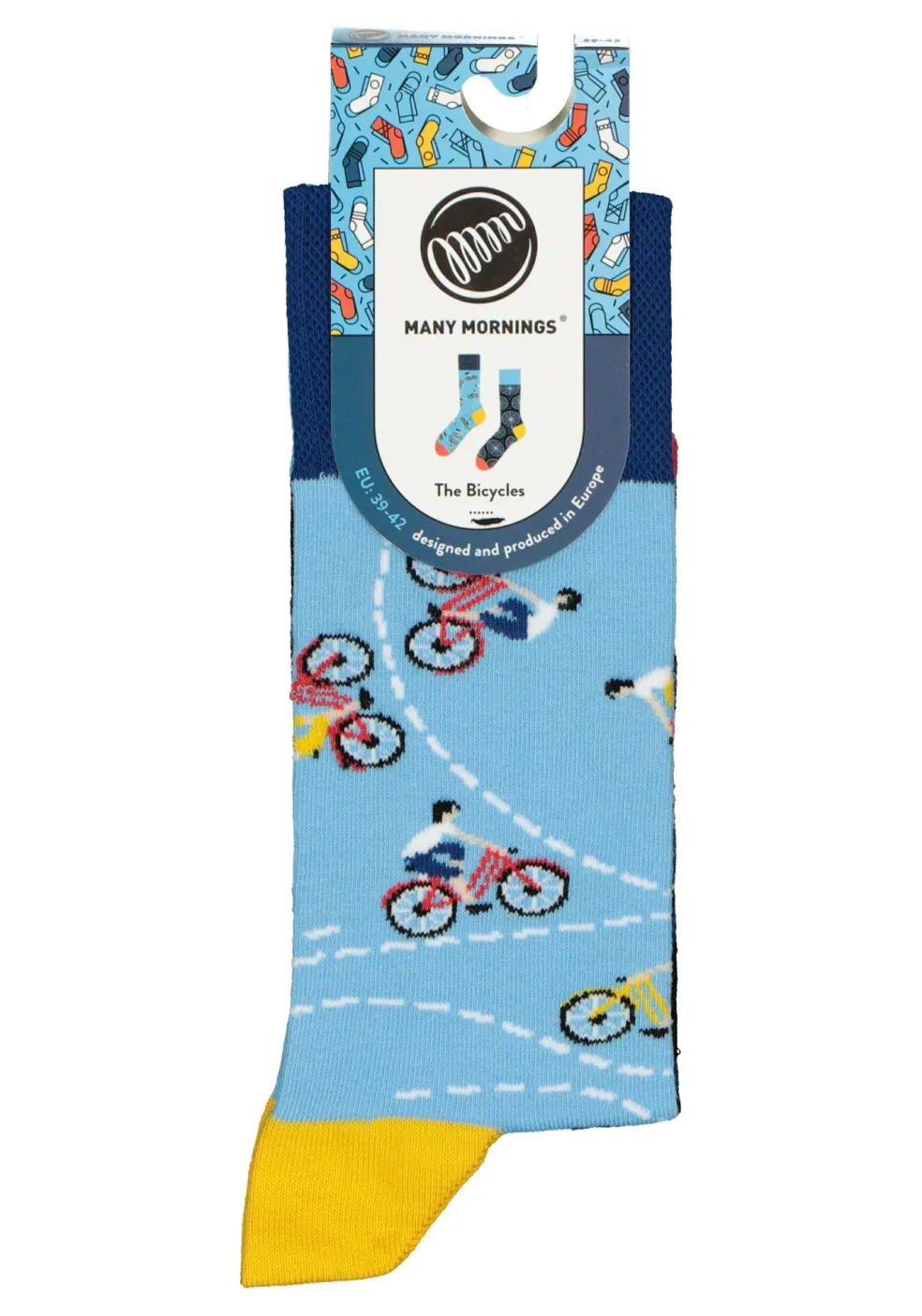 Many Mornings unisex sokken Bicycles